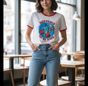 White Graphic Tee - Exquisite Paradox