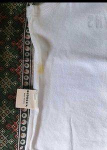 White Tank Top - EX STEVENS