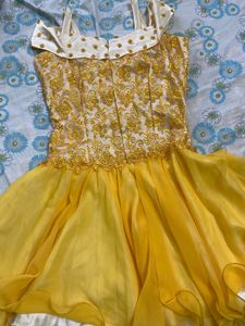Yellow Party Dress