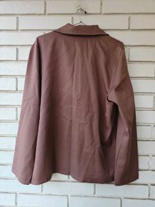 Women's Mauve Double-Breasted Blazer