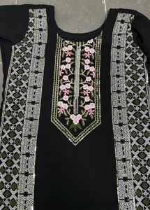 Pakistani black beautiful suit