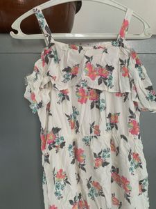 Floral Print Maxi Dress