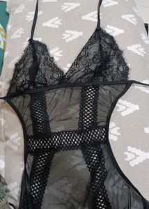 Sexy Erotic Lace Style Net Nighty