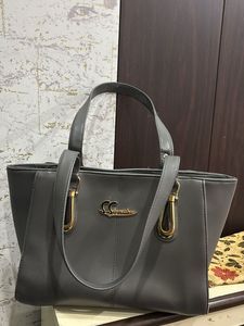 Elegant Gray Tote Bag