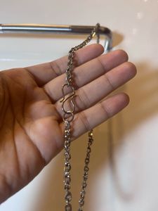 Elegant Silver Chain Necklace