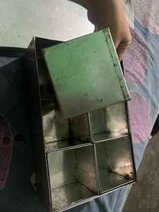 steel spice box