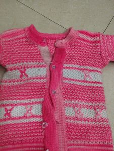 Baby Woolen Jersey With Same Leggy