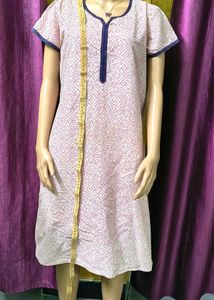 Pink Ethnic Printed Kurta
