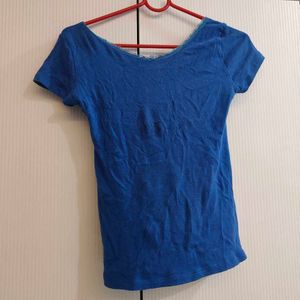 Blue Henley Top