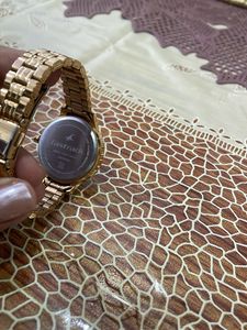 Rose Gold Tone Watch