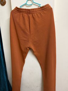Rust Orange Cropped T-Shirt