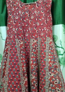 Red Floral Print Maxi