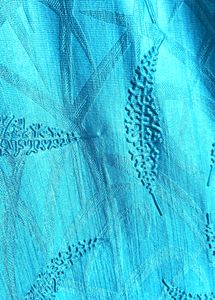 Blue &amp; Gold Curtains - Set of 3