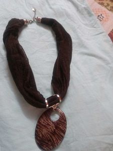 Unique Beaded Necklace with Pendant