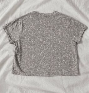 Cute Floral Print T-Shirt