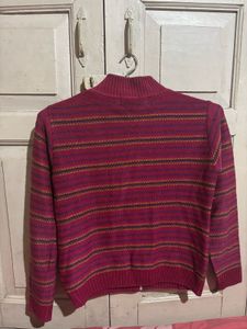 Striped Knit Sweater