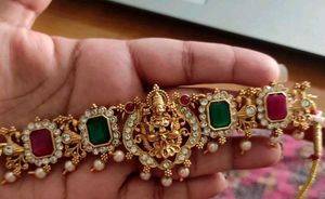 Exquisite Lakshmi Pendant Necklace