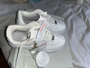 Classic White Air Force 1 Sneakers