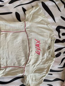 Cream 'XOXO' Graphic Tee