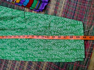 Green Printed Kurta Set