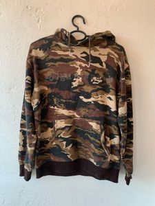 Camo Print Hoodie