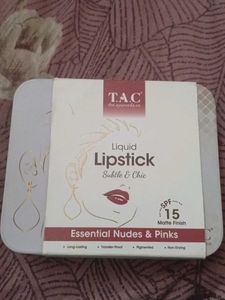 T.A.C Liquid Lipstick - Essential Nudes & Pinks