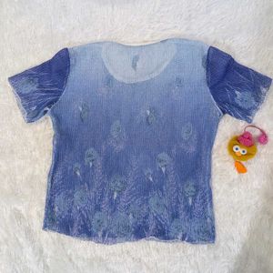 Vintage Style Floral T-Shirt