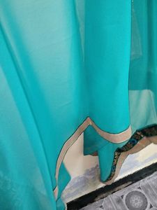 Stylish Teal Blue Lehenga with Dupatta