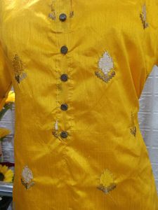 Embroidery silk Kurti
