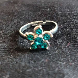 Beautiful AD💍Ring Set Of 2 Rings Adjustable Size