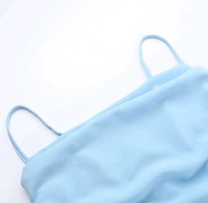 Baby Blue Tiered Mini Dress