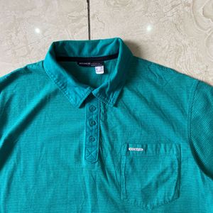 Patagonia Teal Polo Shirt