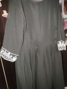 🖤Trendy Elegant Black  lucknowi chikenkari Kurta