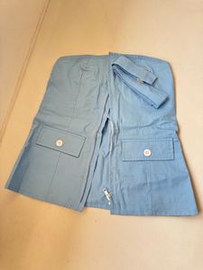 Light Blue Cargo Co-ord Set