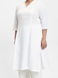 Diza / Westside - Cut Work White Kurta