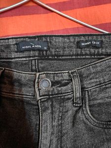Highlander Black Wash Straight Leg Jeans