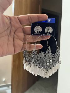 Navratri collections Peacock Design Jhumka Earring