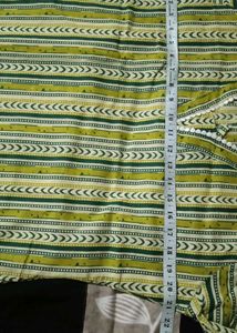 new   Green  Cotton Kurta Set with Dup