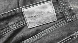 Armani Exchange premium Denim Men's Black Wash Jea