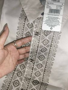Men's Short Sleeve Embroidered Shirt