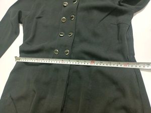 Elegant Black Maxi Dress M/L