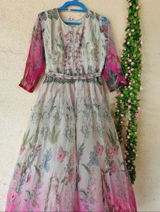 Floral Print Maxi Dress