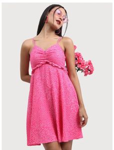 Vibrant Pink Summer Dress