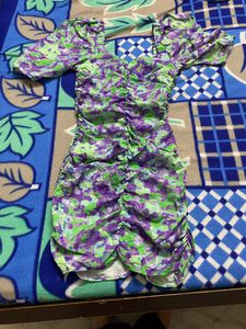 H&M Ruched Bodycon Dress In XS Size
