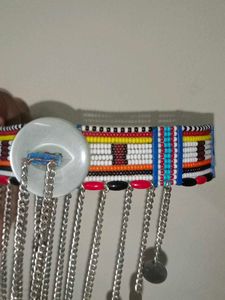 African maasai Beaded Choker