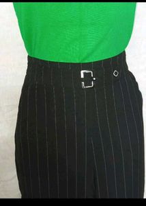 Green Top &amp; Striped Pants Set fixed price
