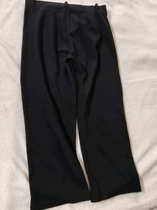 Classic Black formal high waist regular fit Pants