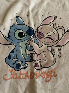 Cream Stitch &amp; Angel Sweatshirt