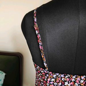 Floral Print Mini Dress