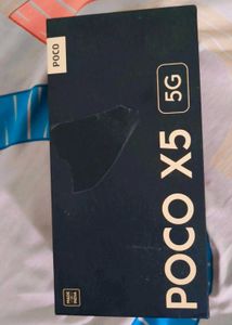 Poco X5 5G with all accessories